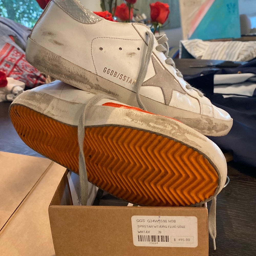 Golden goose superstar have original box and receipt